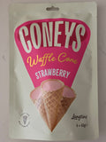 Coneys Wafer Strawberry 63g Bag
