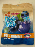 Fresh Fruity Blueberry Peel Gummies