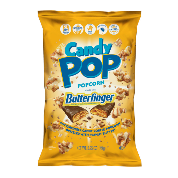 Candy Pop Butterfinger Popcorn 149g