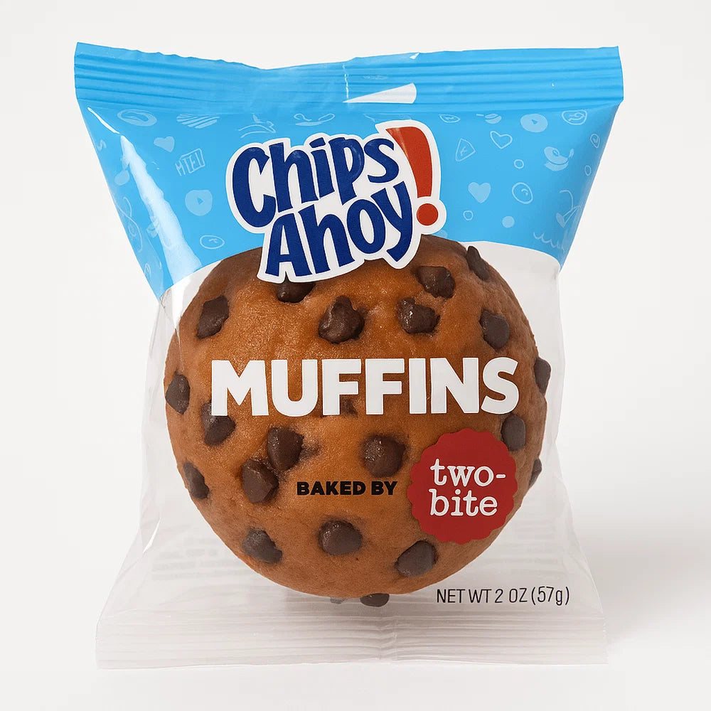 Chips Ahoy Two Bite Chips Ahoy Muffin 57g