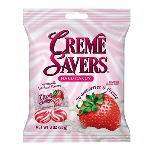 Creme Savers Hard Candy Strawberry 177g