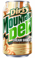Mountain Dew Dirty Cream Soda USA