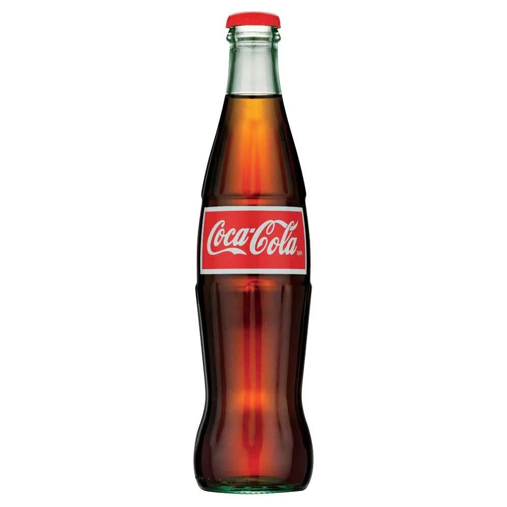 Coca Cola Glass Bottle (Mexican) 355ml
