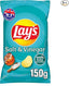 Lays Salt & Vinegar Crisps 150g